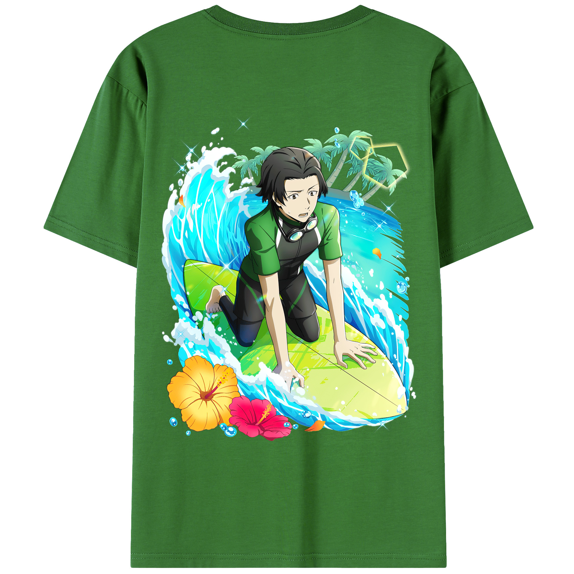 （画像用） 文豪ストレイドッグス Bungo Stray Dogs レディース半袖Tシャツ(バックプリント)